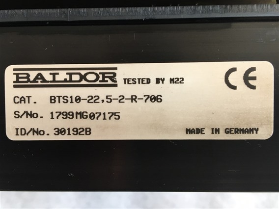 unknow BTS10-22,5-2-R-706 (2)-Baldor, Driver