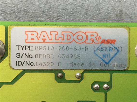 unknow BPS10-200-60-R (1)-Baldor, Power Supply