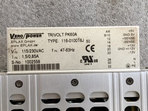 unknow PK60A (1)-TRIVOLT Power Supply