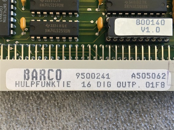 unknow A505062 (9,10)-BARCO HULPFUNCTIE 16 DIG OUTP
