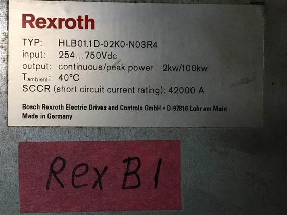 Rextroth HLB01.1D-02K0-N03R4 (2)-