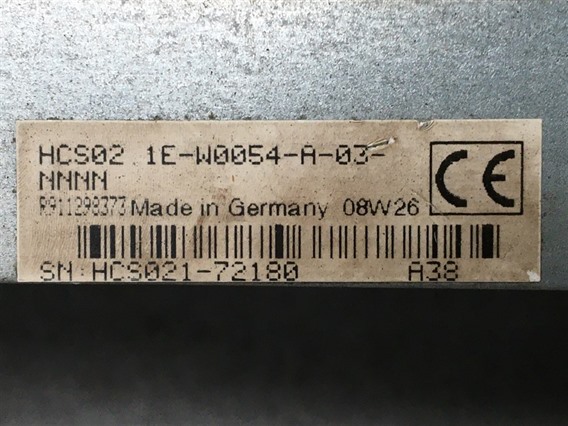 Rextroth HCS02 1E – W0054-A-03-NNNN