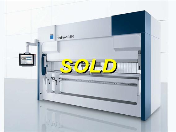 Trumpf TruBend 100 ton x 3060 mm CNC
