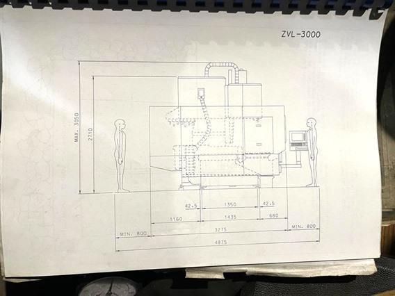 Ibarmia X: 3000 - Y: 800 - Z: 800 mm CNC