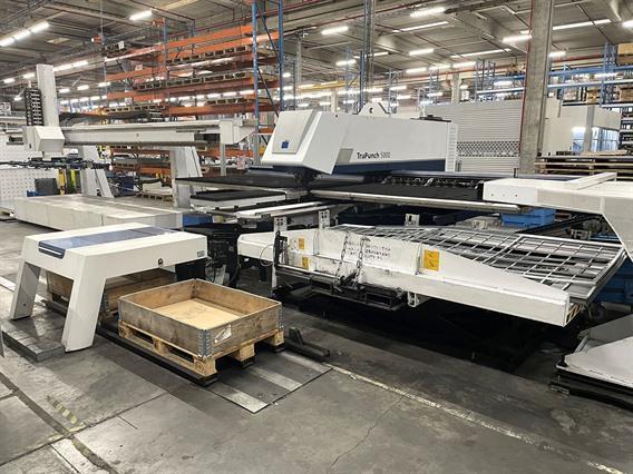 Trumpf TruPunch 5000 + Sheetmaster + GripMaster