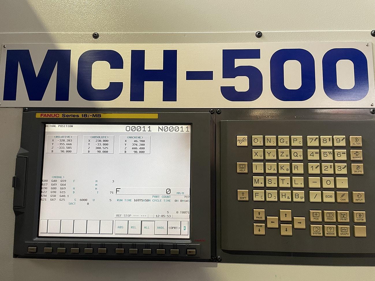 Dahlih MCH 500 X: 750 – Y: 680 – Z: 600 mm CNC — Horizontal machining centers — photo 4