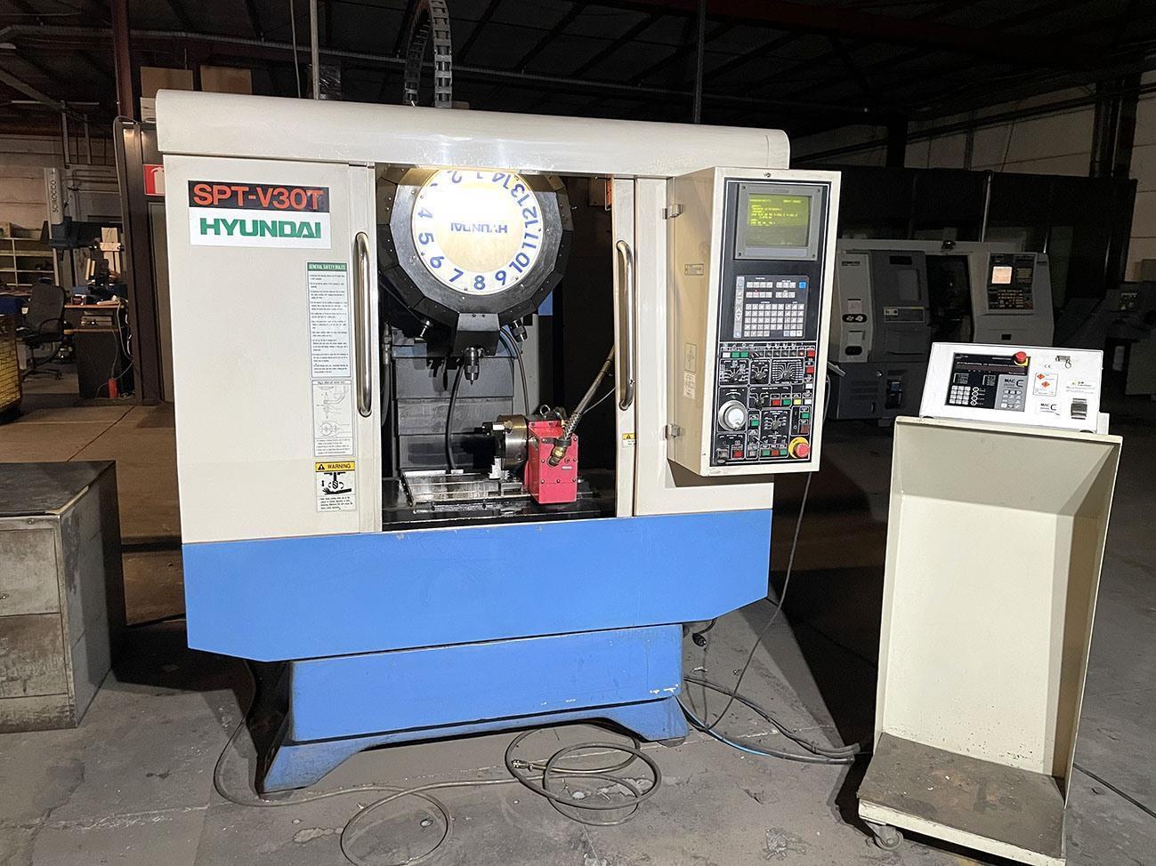 Hyundai SPT-V30T X: 500 – Y: 300 – Z: 300 mm CNC — Vertical machining centers — photo 1