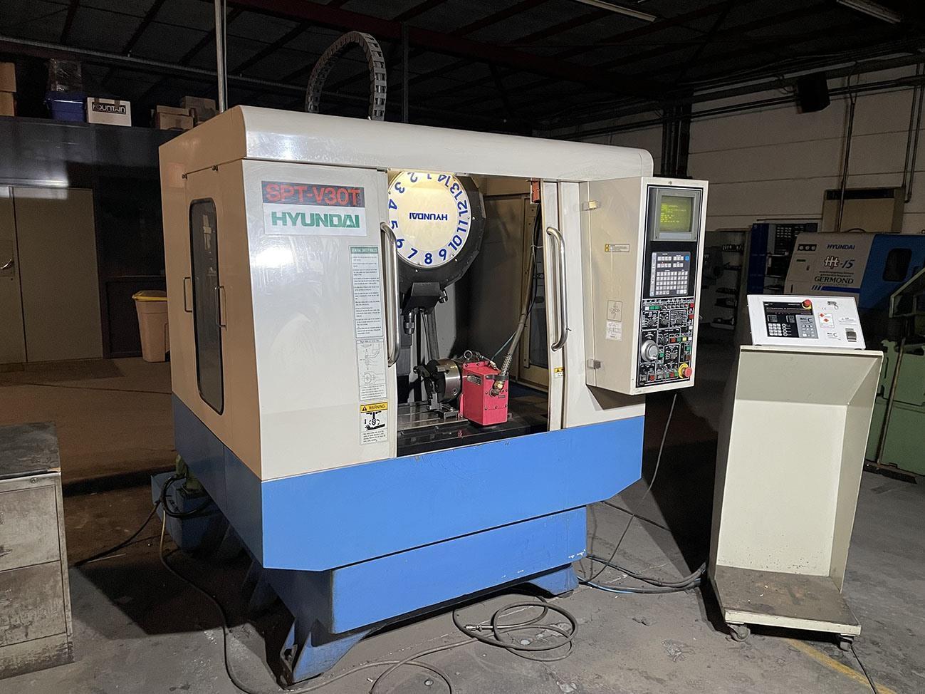 Hyundai SPT-V30T X: 500 – Y: 300 – Z: 300 mm CNC — Vertical machining centers — photo 2