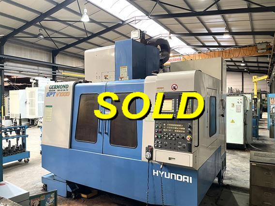 Hyundai SPT V1000 X: 1050 - Y: 510 - Z: 580 mm CNC