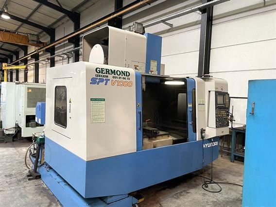 Hyundai SPT V1000 X: 1050 - Y: 510 - Z: 580 mm CNC