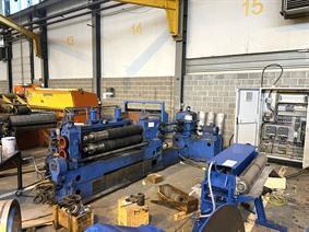 Comec 1100 x 3 mm slitting line, Linia cięcia wzdłużnego