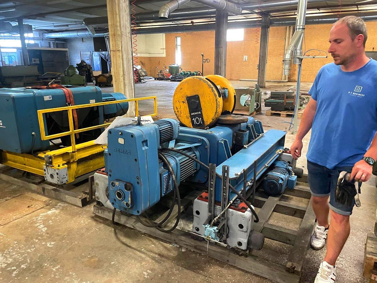 Used Conveyors, Overhead Travelling Crane, Jig Cranes, Demag hoist - 10 ...