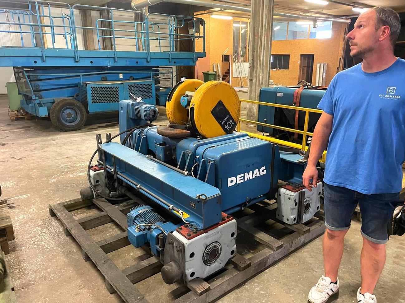 Used Conveyors, Overhead Travelling Crane, Jig Cranes, Demag hoist - 10 ...
