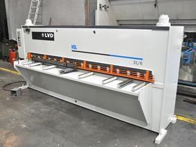 LVD HSL 3100 x 6 mm, Hydrauliczne nożyce gilotynowe