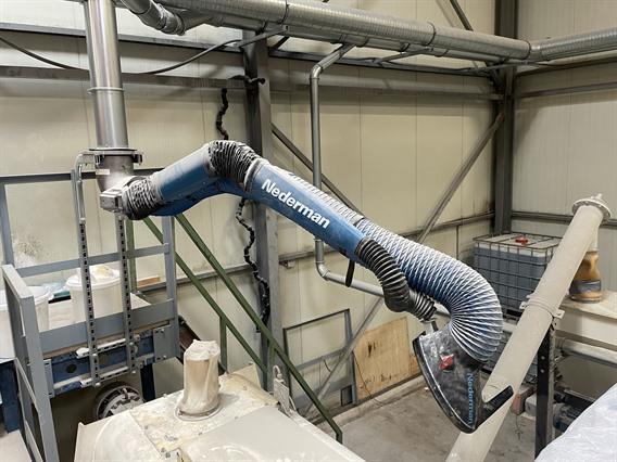 KEK Gardner  Mixer 1000L Plougshare + bagging unit