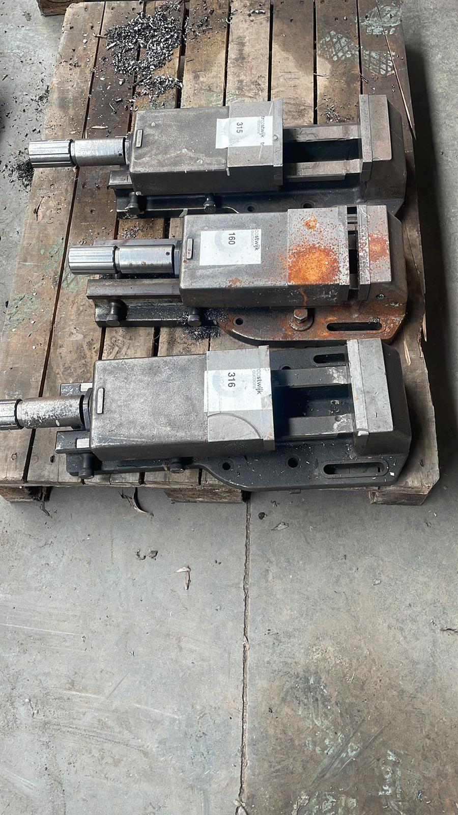 NB Hydraulic vices — Universal Milling machines & CNC — photo 2