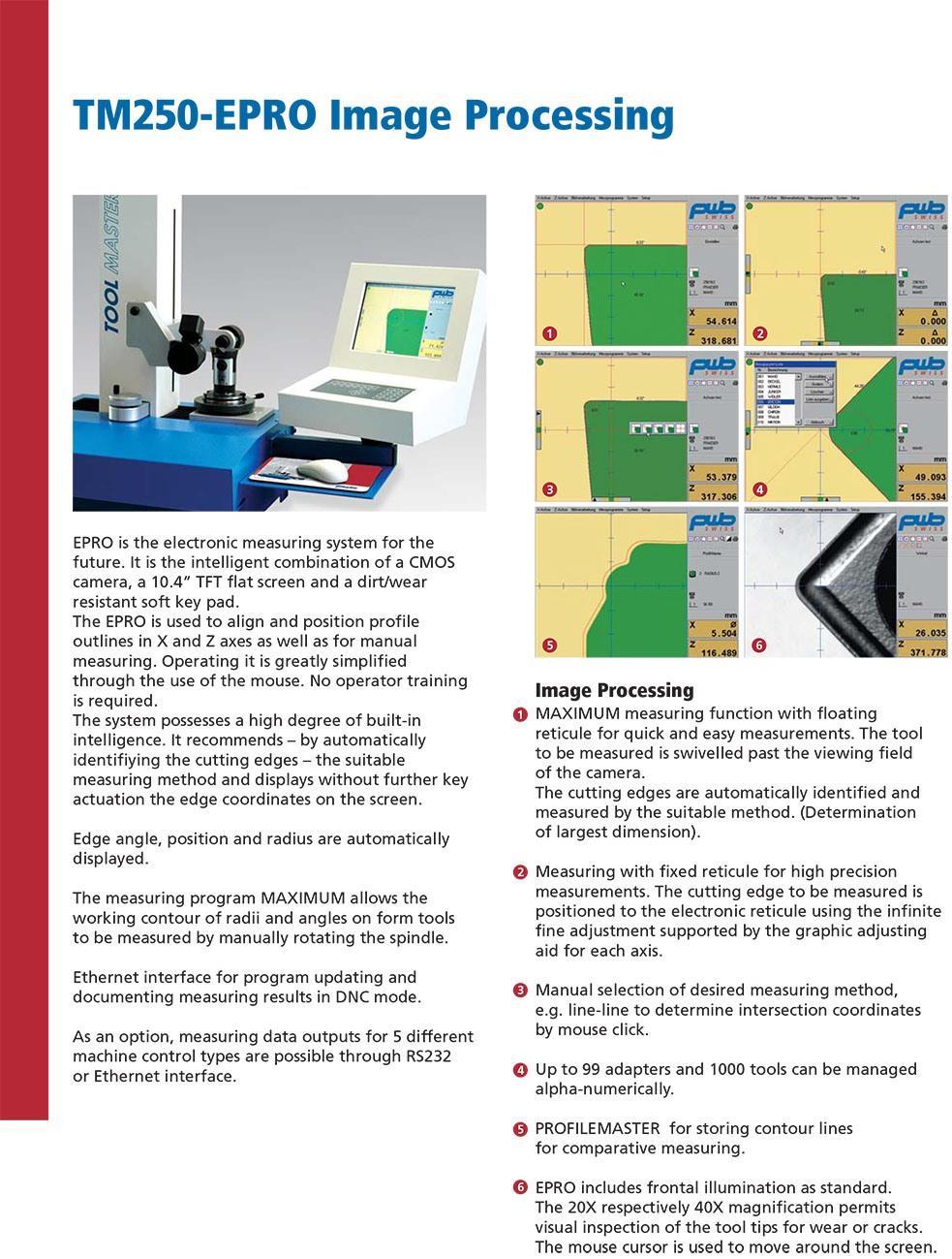 Toolmaster TM250 tool presetter — Vertical digitizing & coordinating measuring Machines — photo 2