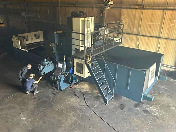 Johnford Dmc4100LH X: 4100 - Y: 2800 - Z: 800 mm CNC 5 axes