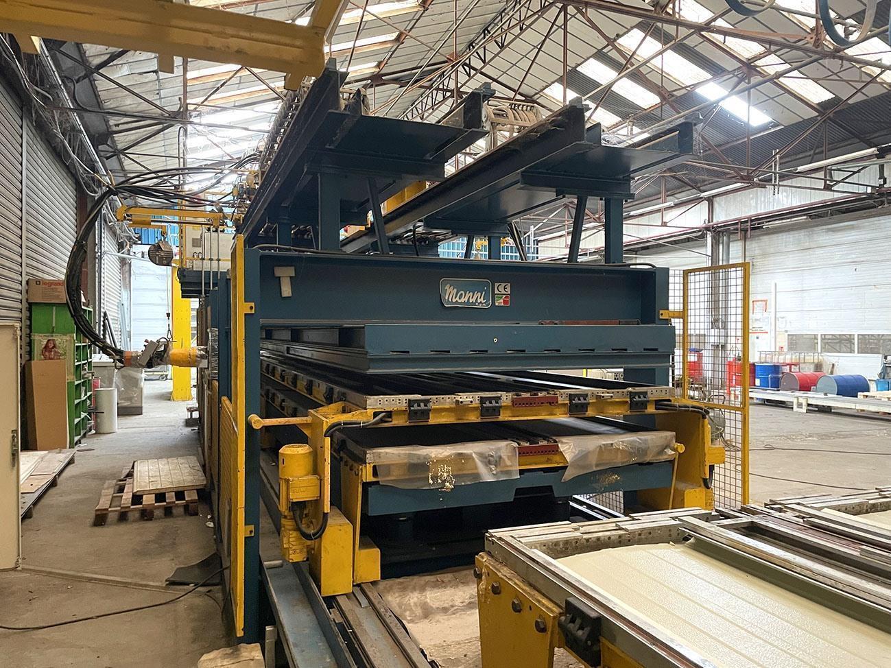 Used Warm & cold flow forming presses, Manni / Cannon - polyurethane ...