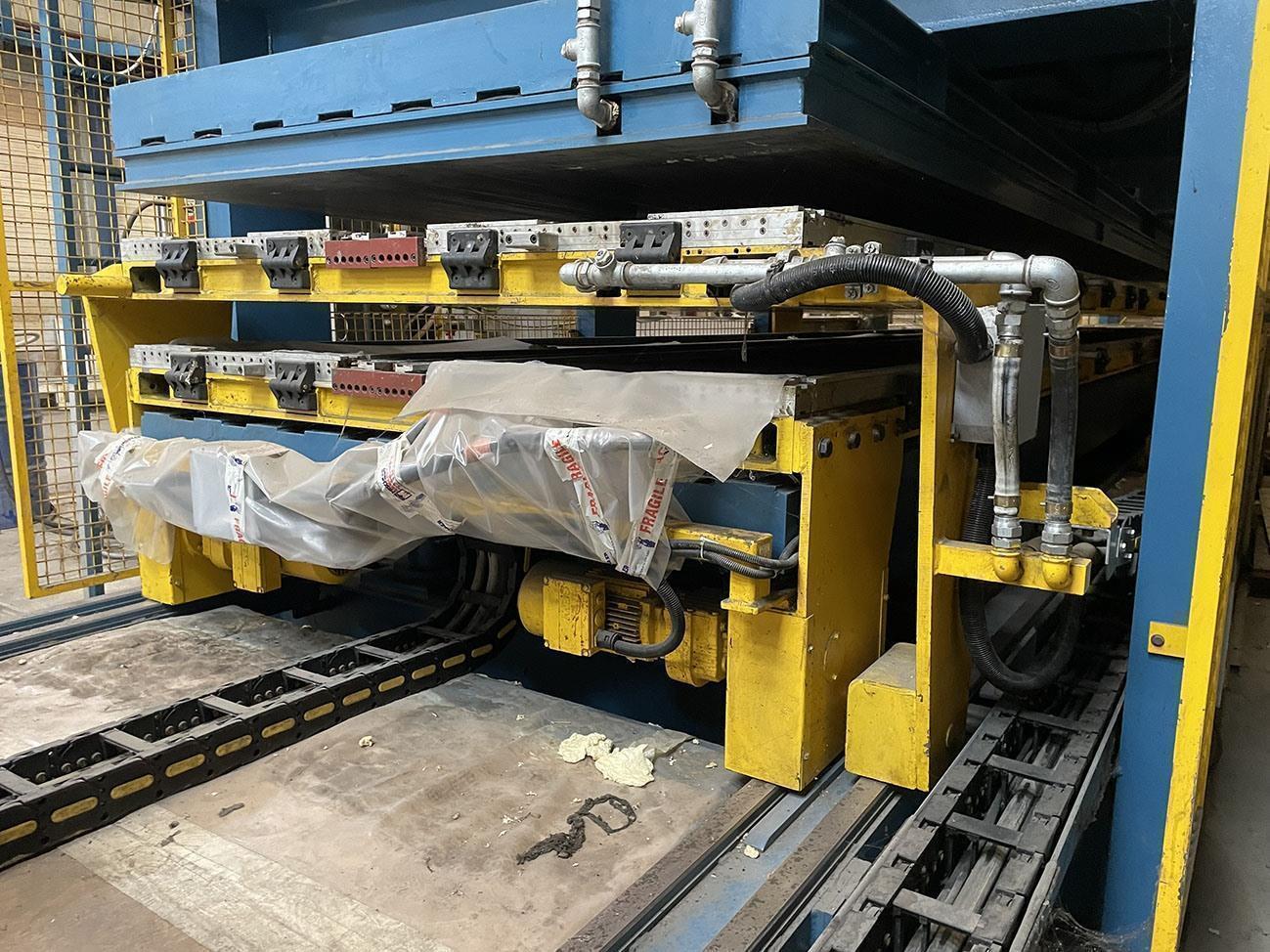 Used Warm & cold flow forming presses, Manni / Cannon - polyurethane ...