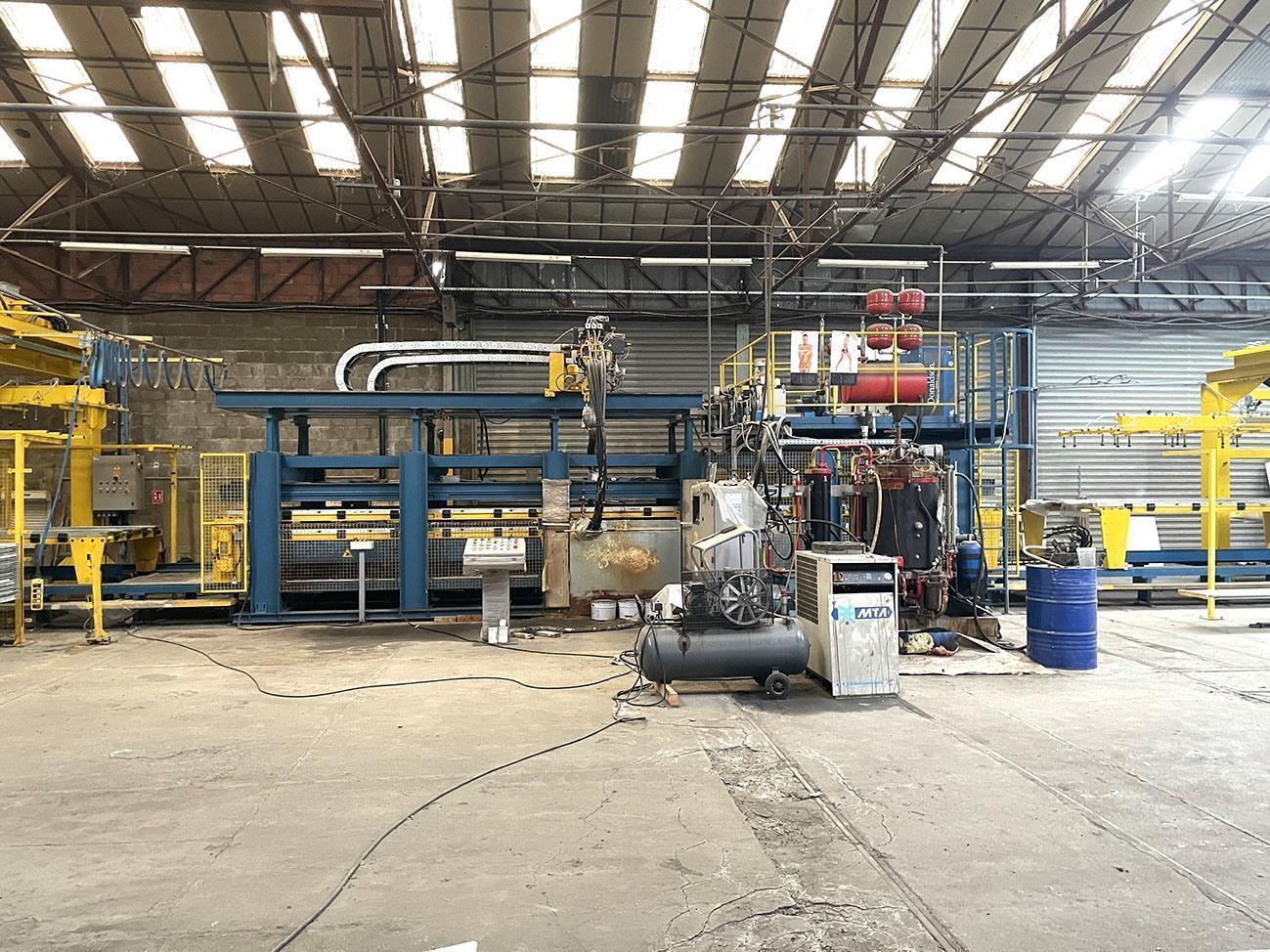 Polypress Machine Used Warm & cold flow forming presses, Manni / Cannon - polyurethane ...
