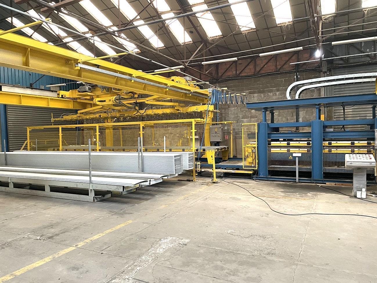 Polypress Machine Used Warm & cold flow forming presses, Manni / Cannon - polyurethane ...