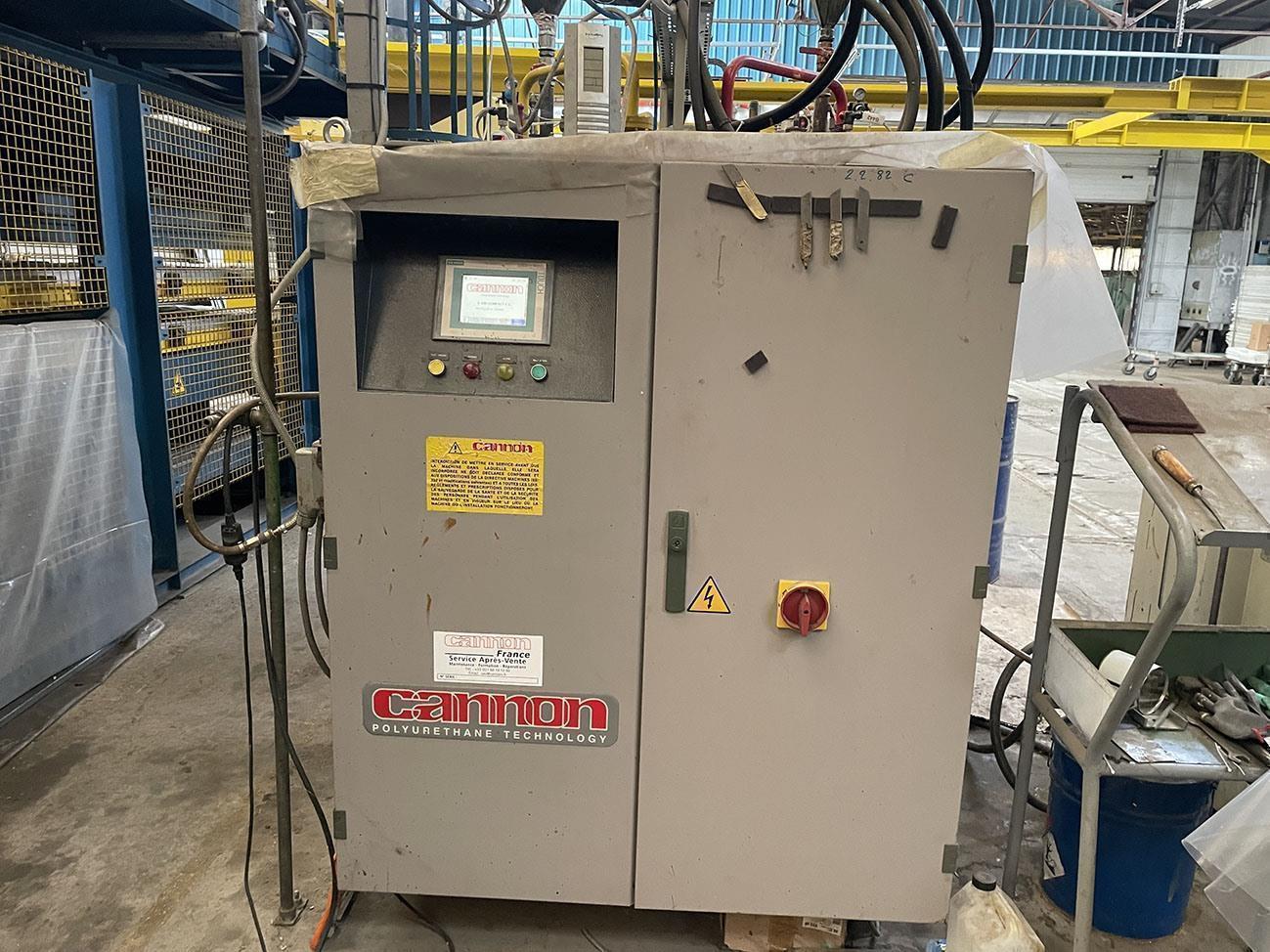 Polypress Machine Used Warm & cold flow forming presses, Manni / Cannon - polyurethane ...