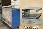 Jidet rollforming line with 7 tool sets sectional gates