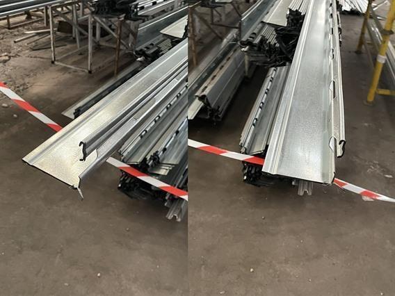 Jidet rollforming line with 7 tool sets sectional gates