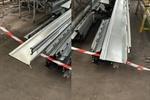 Jidet rollforming line with 7 tool sets sectional gates