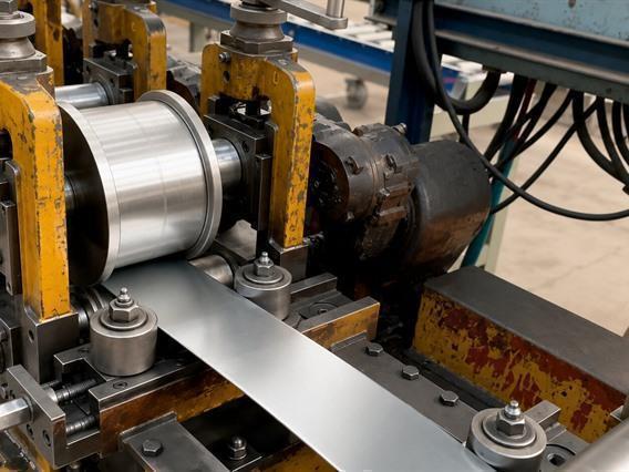 Jidet rollforming line with 7 tool sets sectional gates