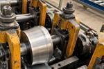 Jidet rollforming line with 7 tool sets sectional gates