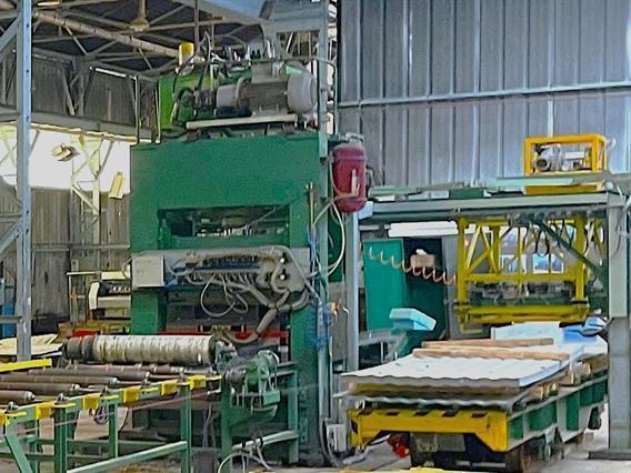 Pinchart Deny punching press + Lisse CBC 1250 x 8 mm  