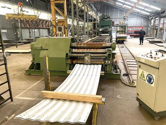 Pinchart Deny punching press + Lisse CBC 1250 x 8 mm  