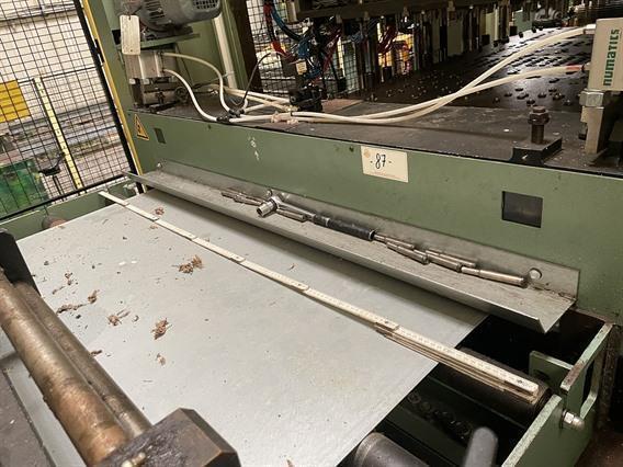 Dimeco decoiler & straightener 1000 x 6 mm