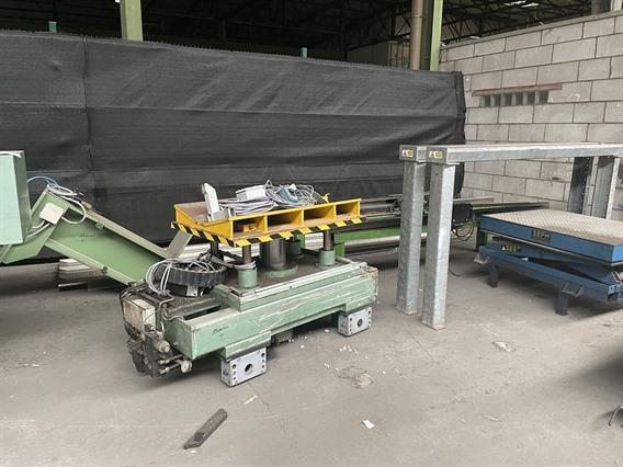 Dimeco decoiler & straightener 1000 x 6 mm
