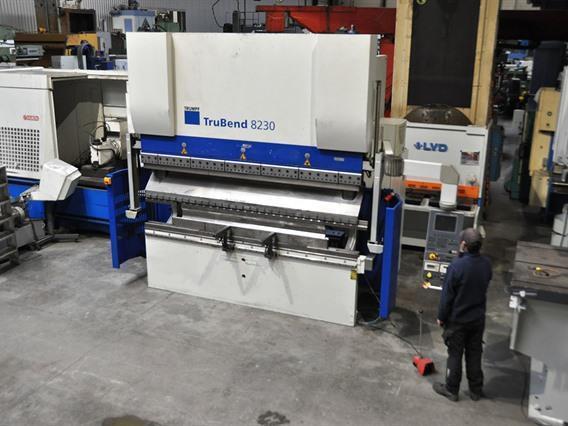 Trumpf trumabend 230 ton x 3050 mm CNC