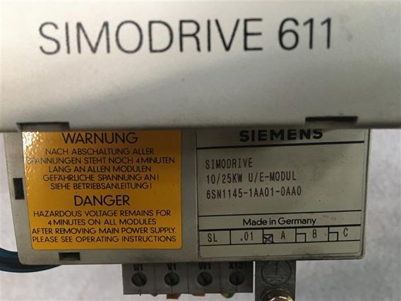 Siemens Simodrive 10/25 kW 6SN1145-1AA01-0AA0