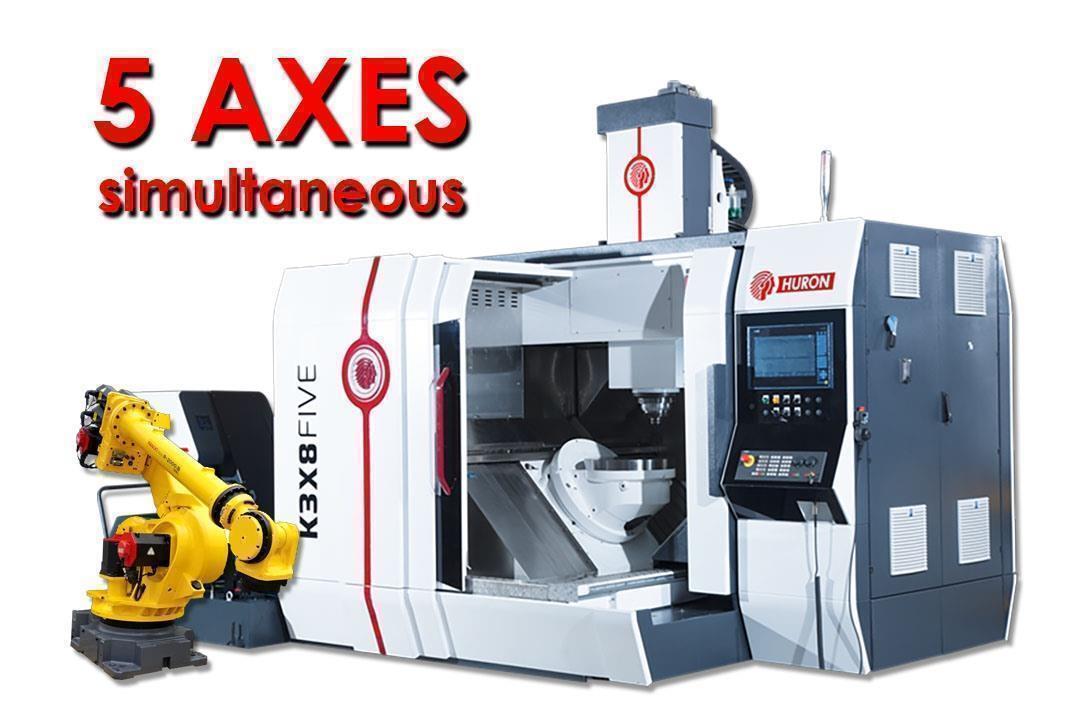 Used Universal Milling machines & CNC, Huron K3X8F - X: 780 - Y: 700 ...