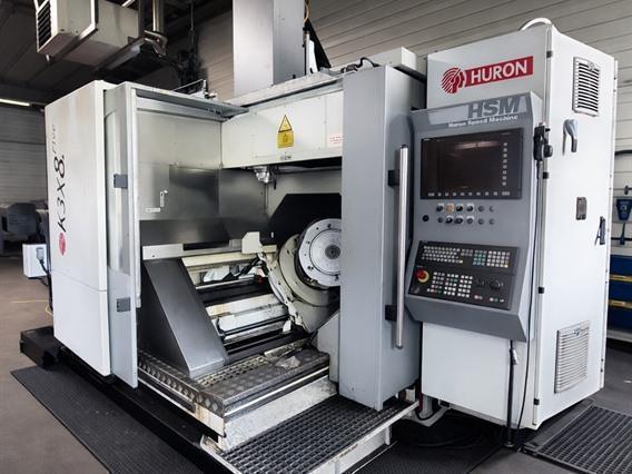 Huron K3X8F - X: 780 - Y: 700 - Z: 500 mm CNC - 5 axes