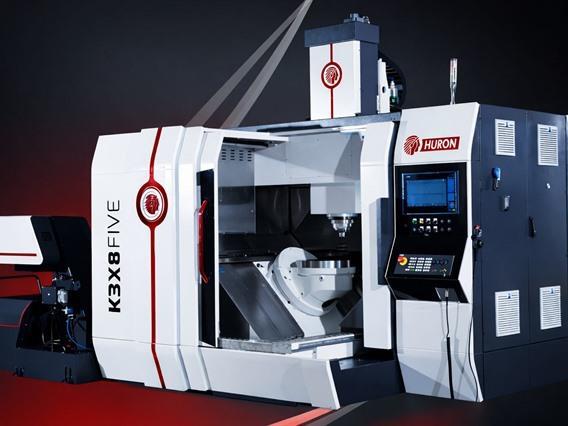 Huron K3X8F - X: 780 - Y: 700 - Z: 500 mm CNC - 5 axes