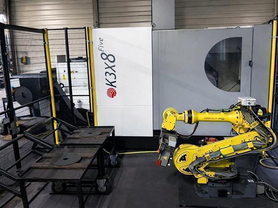 Huron K3X8F - X: 780 - Y: 700 - Z: 500 mm CNC - 5 axes