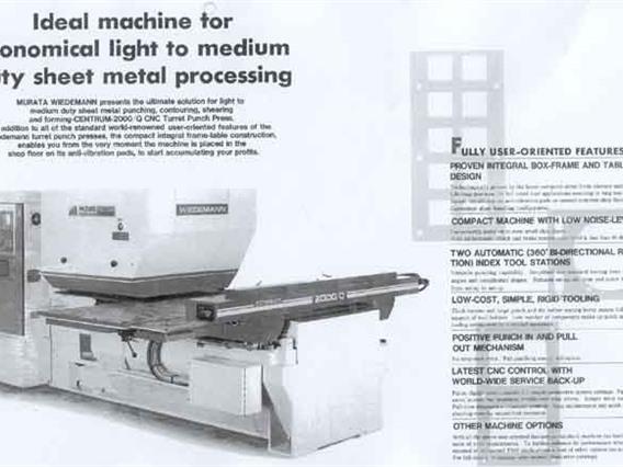 Murata cnc Centrum 2000