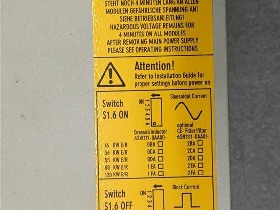 Siemens Simodrive 6SN1145-1BA01-0DA1