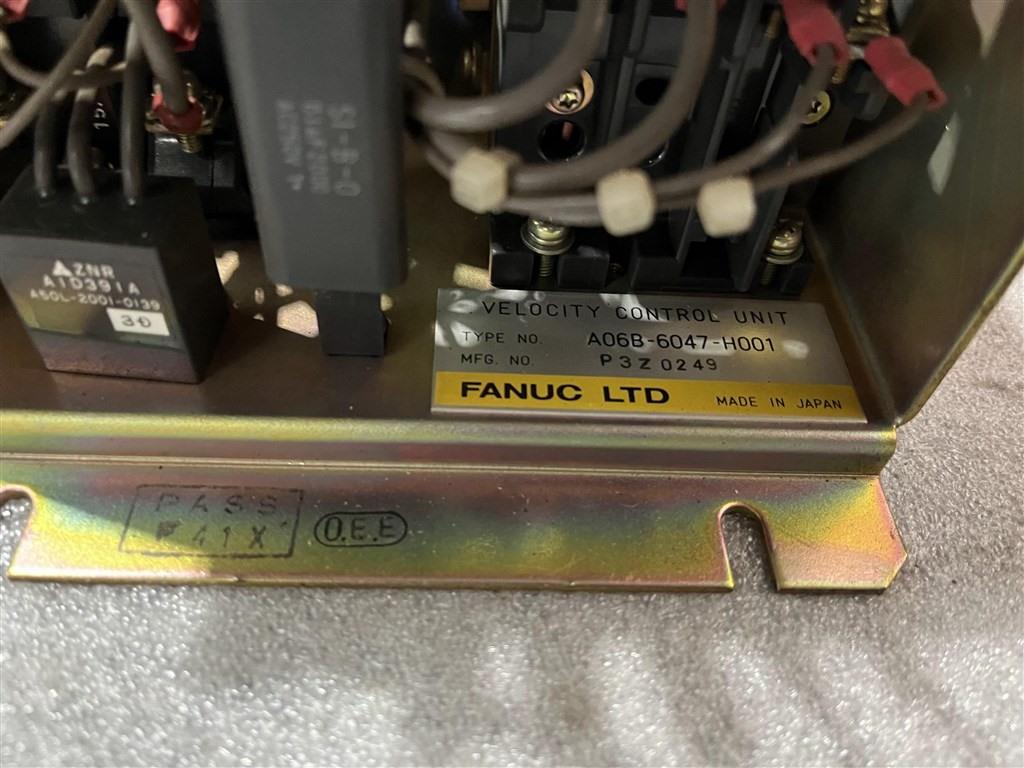 Famic Control Box Fanuc, Fanuc - Velocity Control Unit A06B-6047-H001 N° 15338