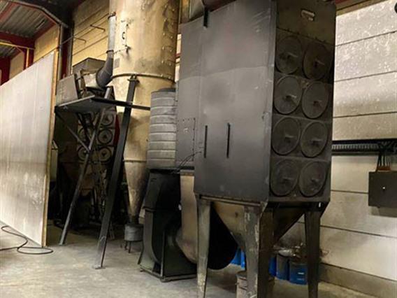 Estee powdercoating line