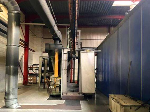 Estee powdercoating line