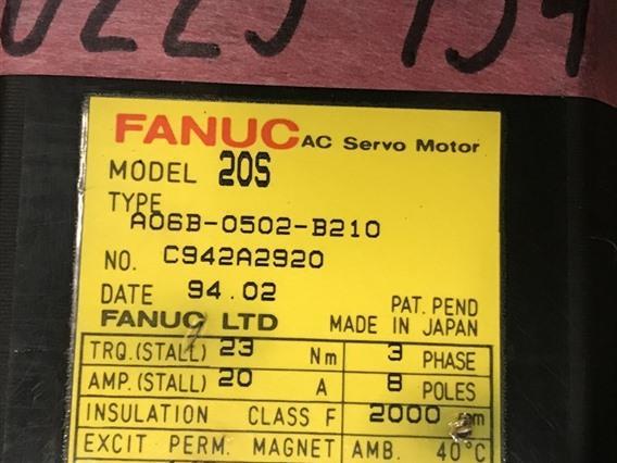 Fanuc A06B 0502 B210 S20