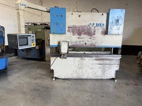 LVD PPEB 100 ton x 2500 mm CNC, Hydraulische Abkantpressen