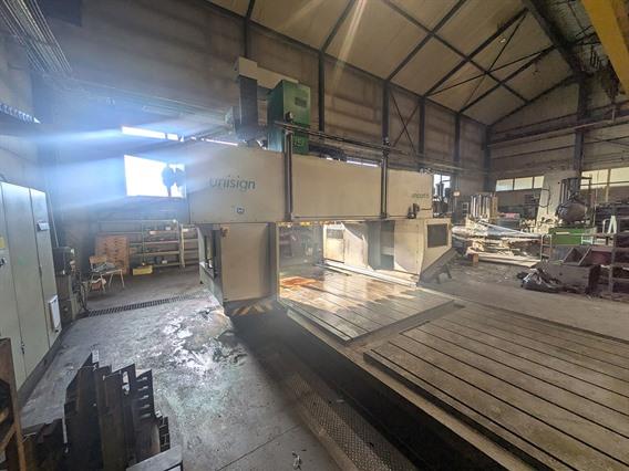 Unisign Uniport 6 X: 8000 - Y: 2500 - Z: 800 mm CNC